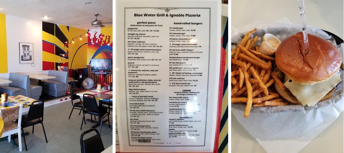 Blue Water Grill & Ignoble Pizzeria